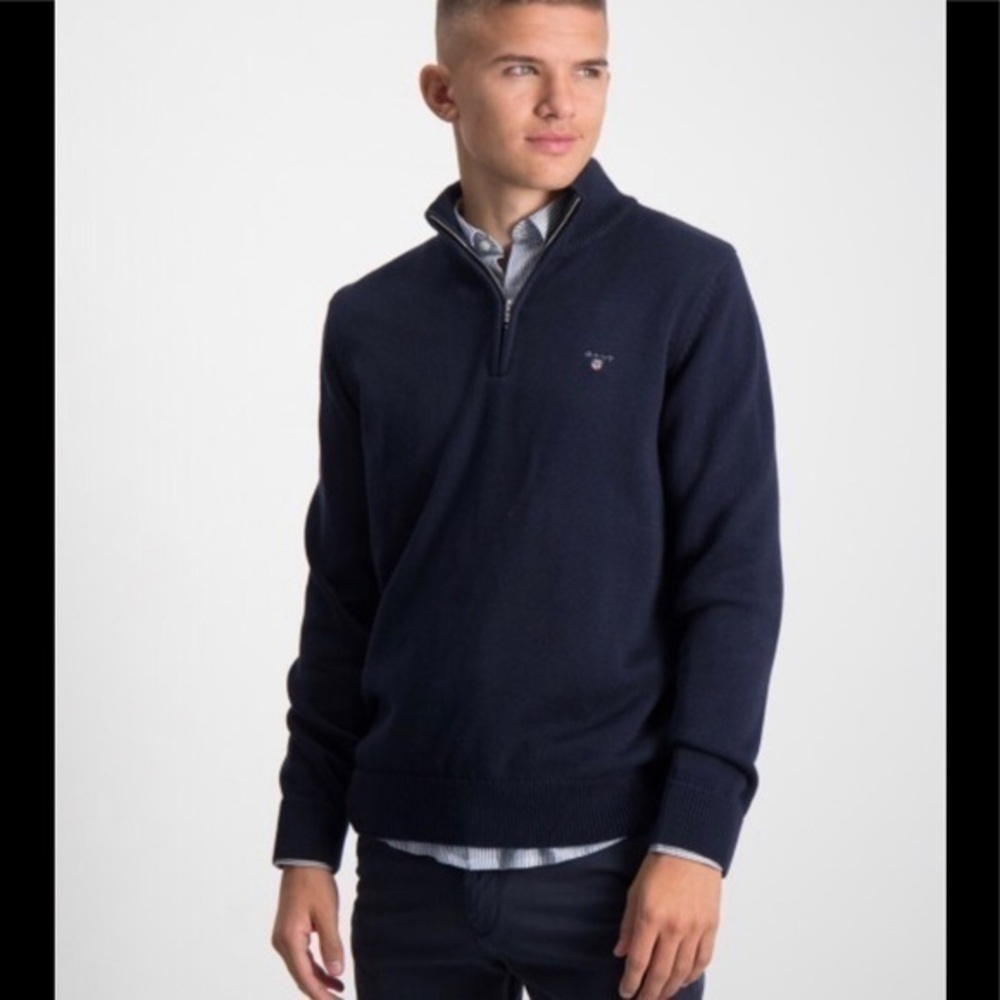 Nautica 3/4 zip sweater/sweatshirt